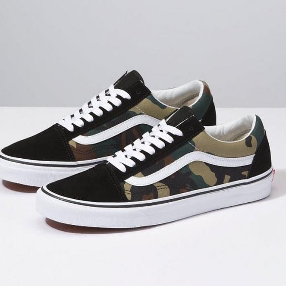 old school camo vans